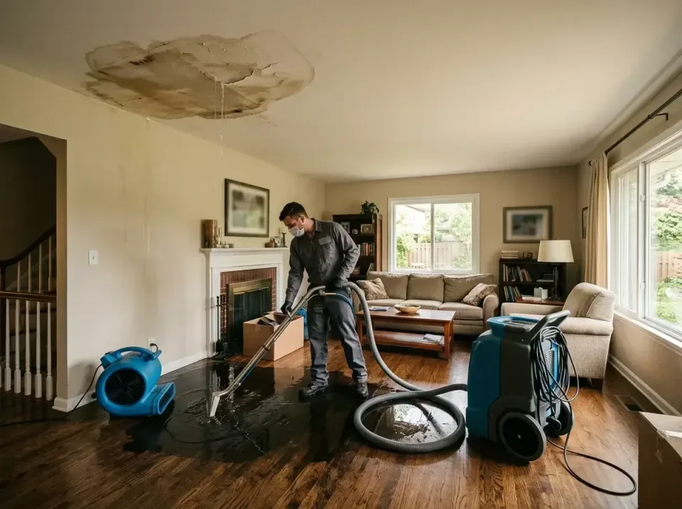 attic-pipe-burst-ceiling-drip-008 — frequently asked questions, Water Damage Restoration & Carpet Care in Waggaman, LA